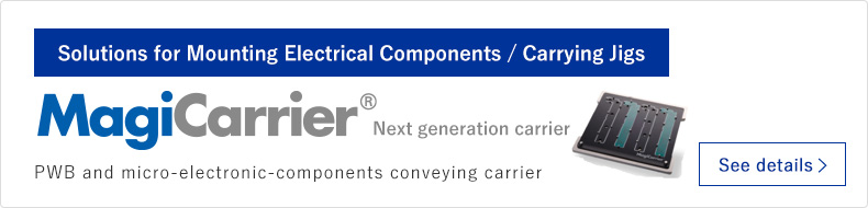 PWB and micro-electronic-components conveying carrier